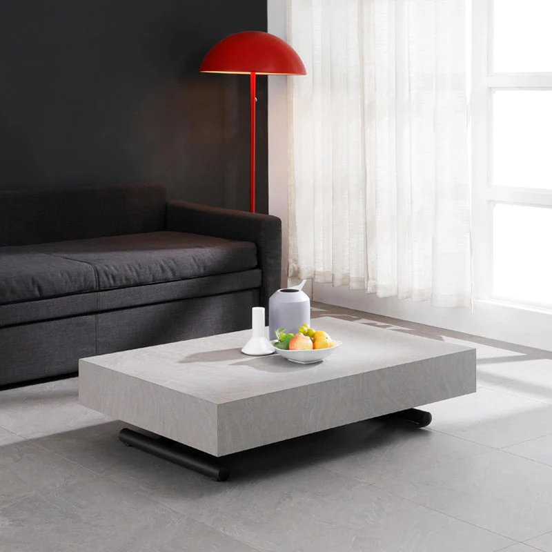 2-in-1 Transformable Dining Table & Coffee Table with Up and Down Mechanism - Image 11