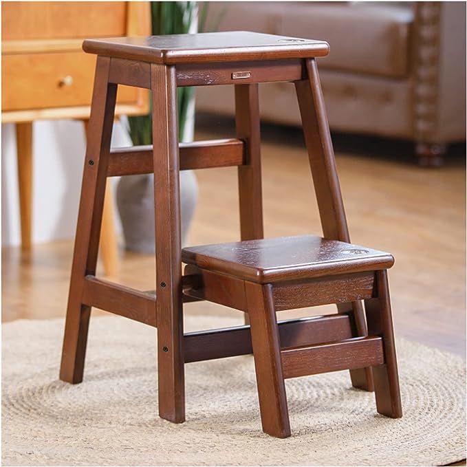 2-Step Wood Step Stool With 300lb. Load Capacity - Image 4