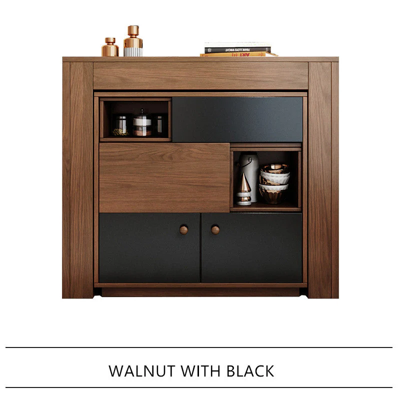 2021 New Design Space Saving Expandable Dining Table with Storage Cabinet - Image 6