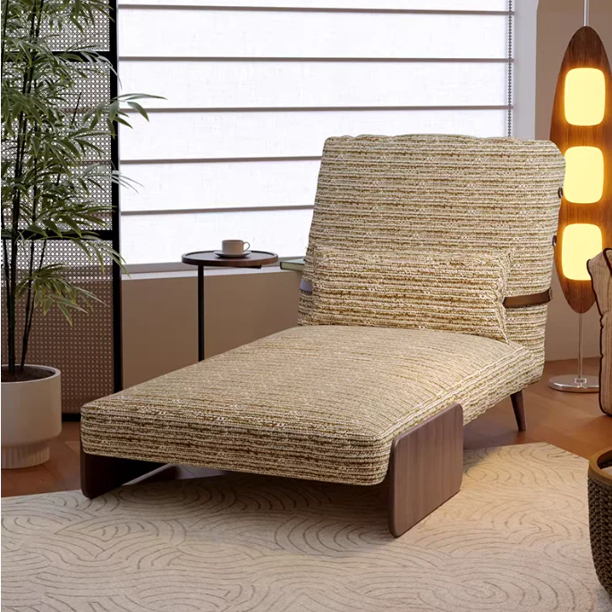 3-In-1 Chenille Fabric Convertible Sleeper Sofa Bed - Image 13