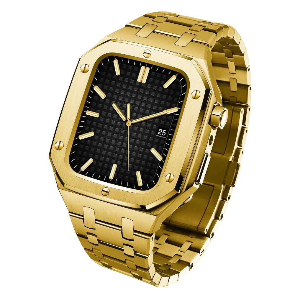 316L Stainless Steel Band With Case Set For Apple Watch - Image 10