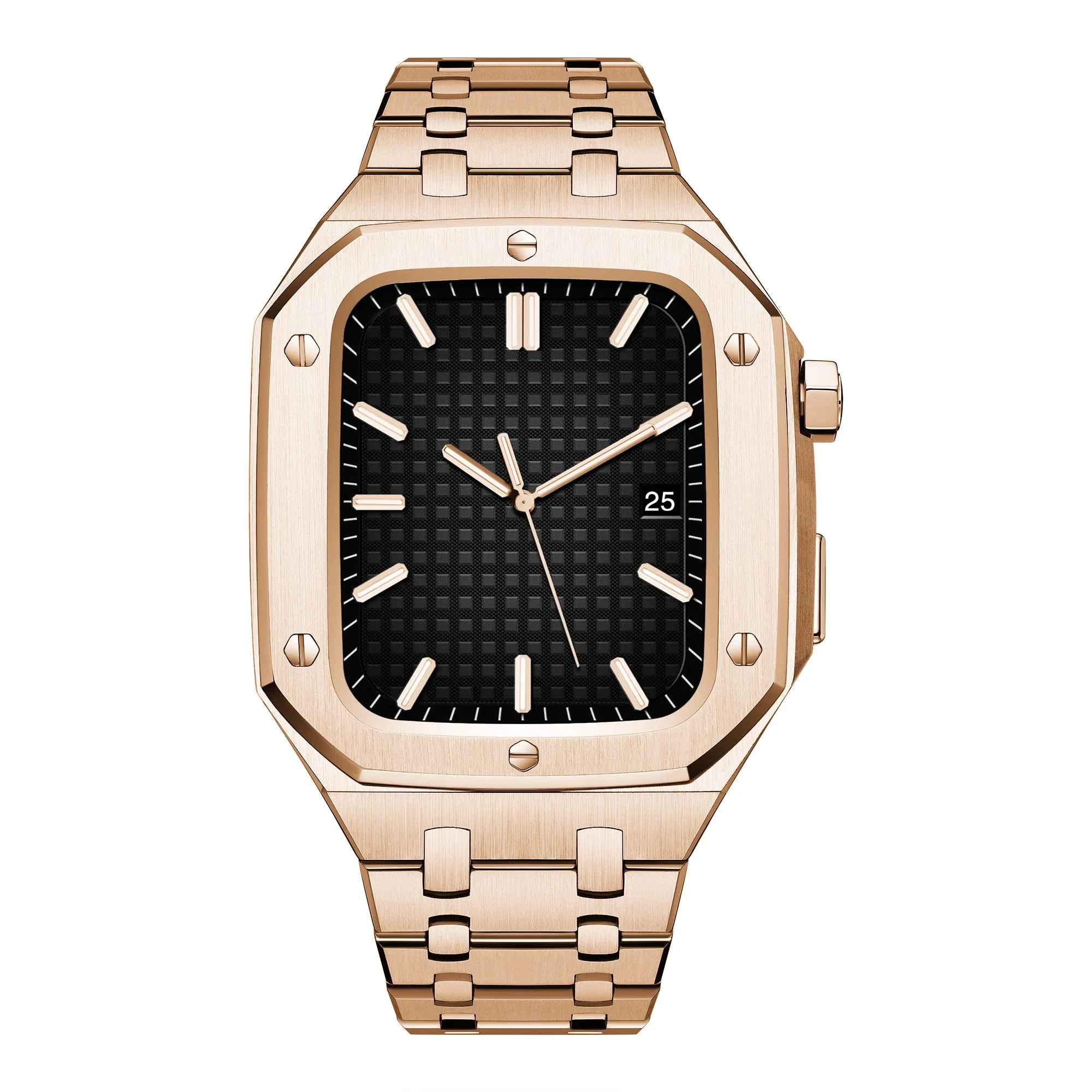 316L Stainless Steel Band With Case Set For Apple Watch - Image 8