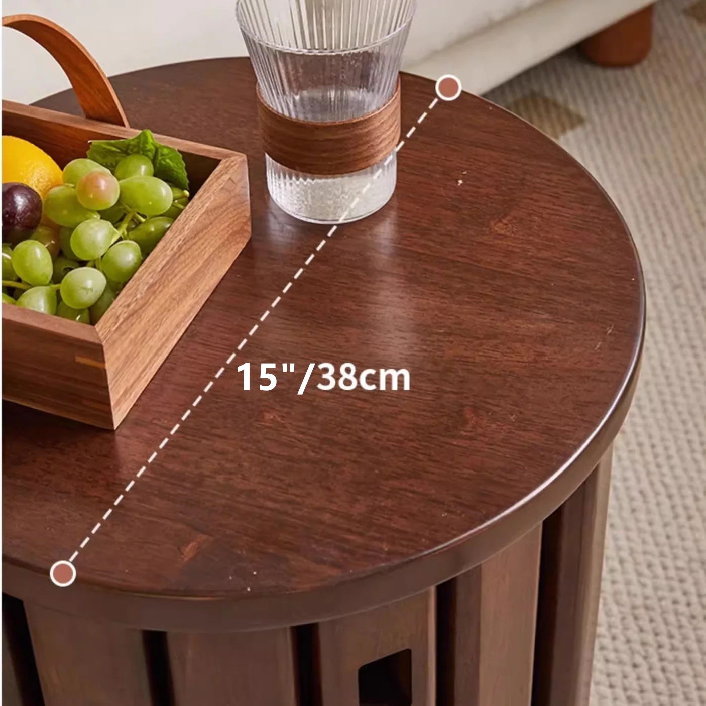 4-in-1 Solid Wood Stools - Image 4