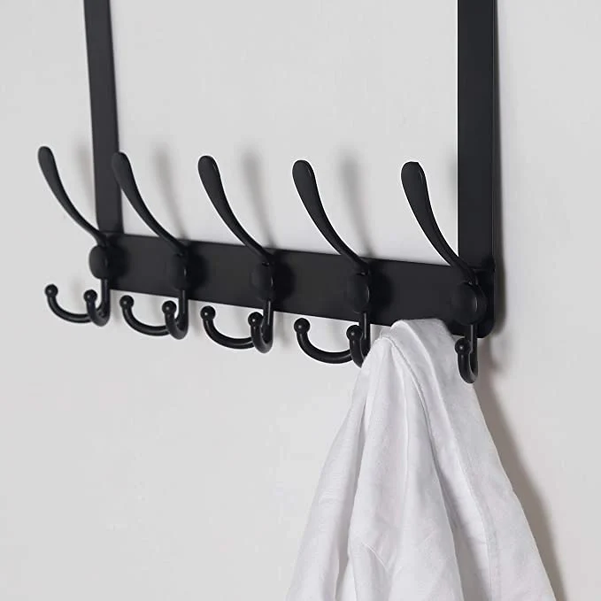 5 Tri Hooks Over The Door Hook Hanger - Image 2