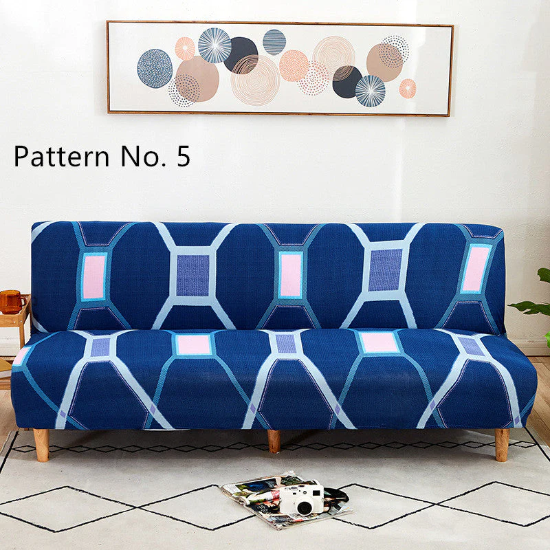 Armless Futon Stretch Sofa Slipcovers(16 different patterns choice) - Image 10