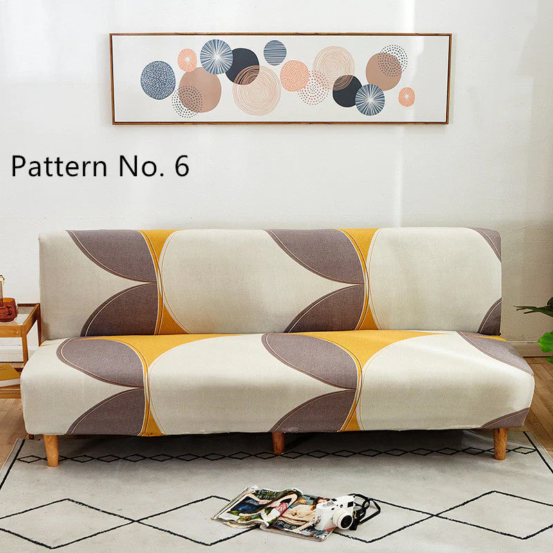Armless Futon Stretch Sofa Slipcovers(16 different patterns choice) - Image 11