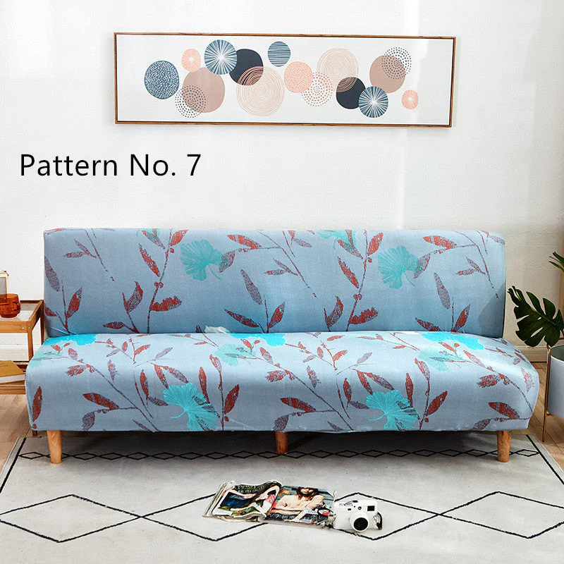 Armless Futon Stretch Sofa Slipcovers(16 different patterns choice) - Image 12