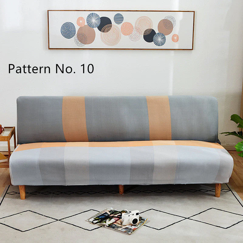 Armless Futon Stretch Sofa Slipcovers(16 different patterns choice) - Image 15