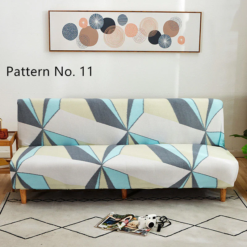 Armless Futon Stretch Sofa Slipcovers(16 different patterns choice) - Image 16