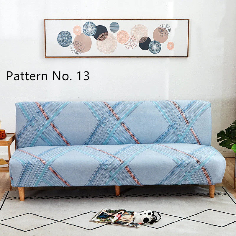 Armless Futon Stretch Sofa Slipcovers(16 different patterns choice) - Image 18