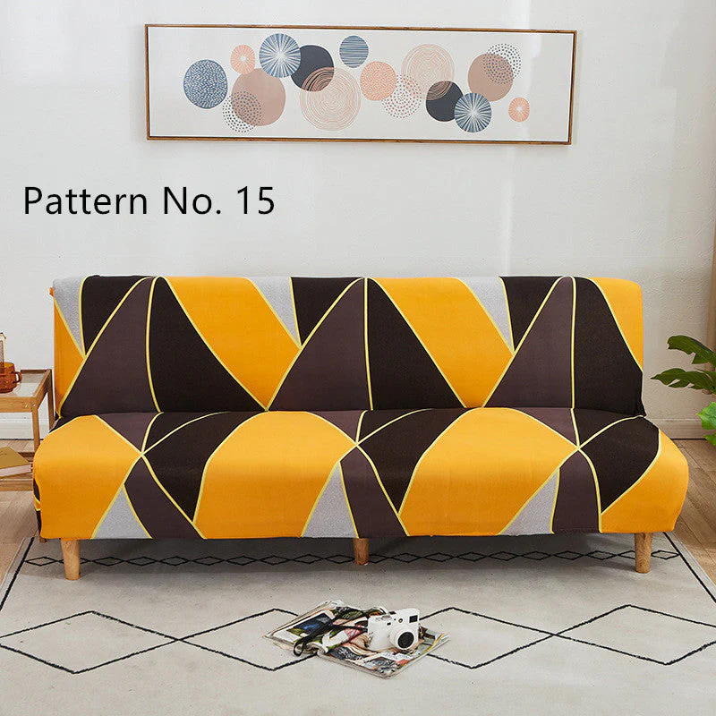 Armless Futon Stretch Sofa Slipcovers(16 different patterns choice) - Image 20