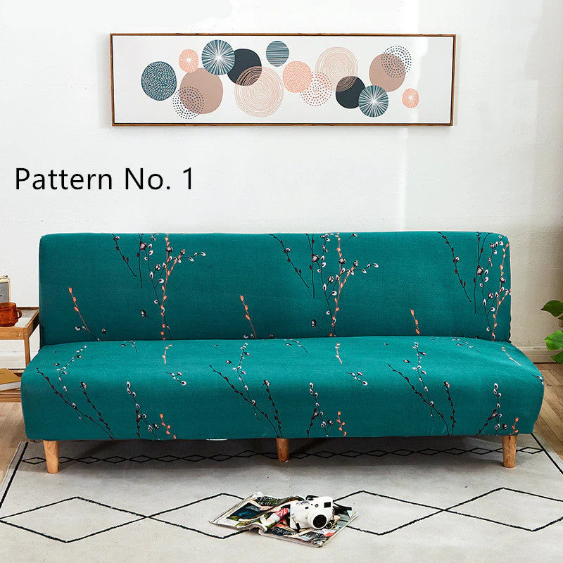 Armless Futon Stretch Sofa Slipcovers(16 different patterns choice) - Image 6