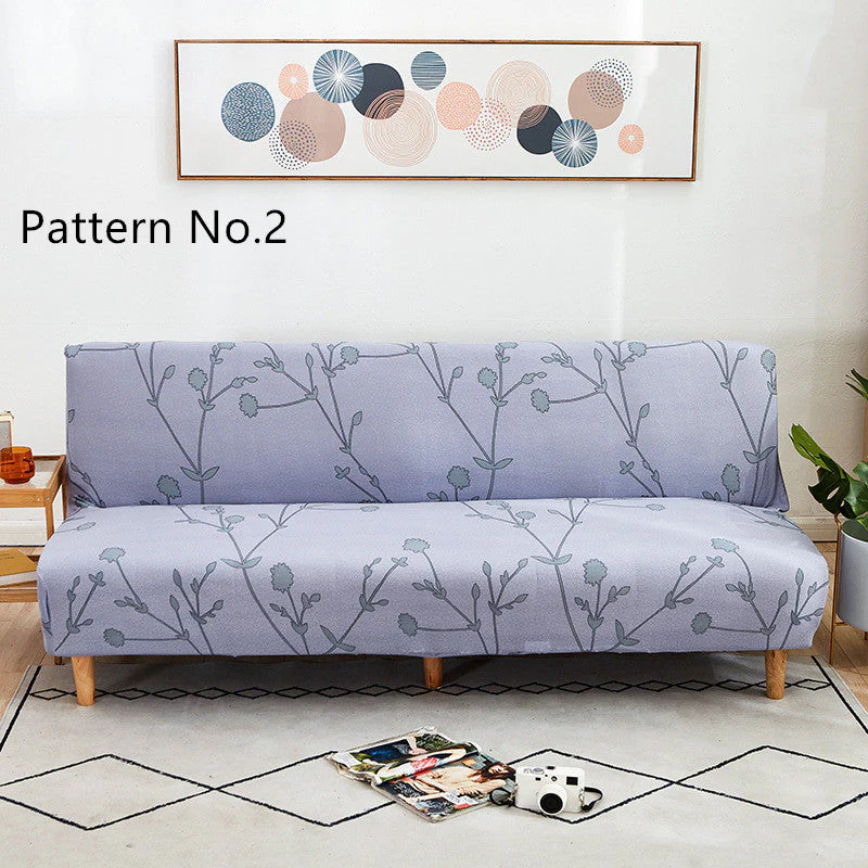 Armless Futon Stretch Sofa Slipcovers(16 different patterns choice) - Image 7