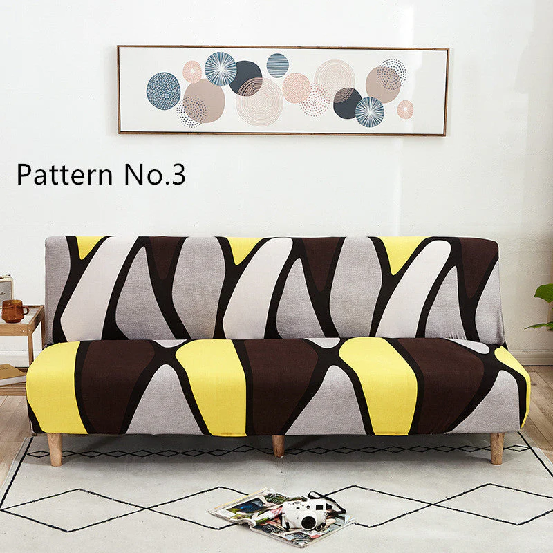Armless Futon Stretch Sofa Slipcovers(16 different patterns choice) - Image 8