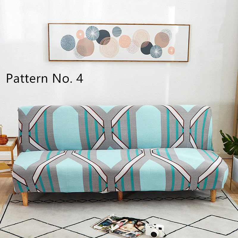 Armless Futon Stretch Sofa Slipcovers(16 different patterns choice) - Image 9