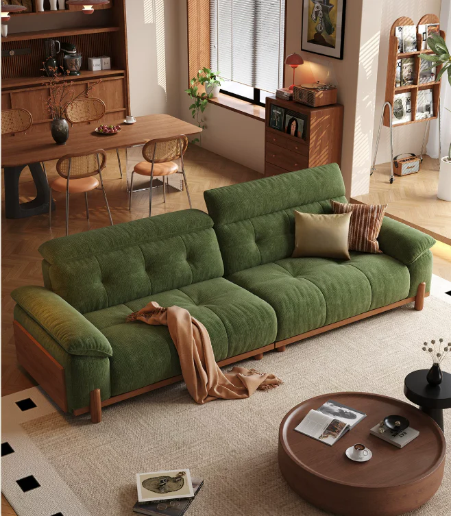 CITRUS 3-In-1 Microfiber Suede Velvet Convertible Sofa Bed - Image 12