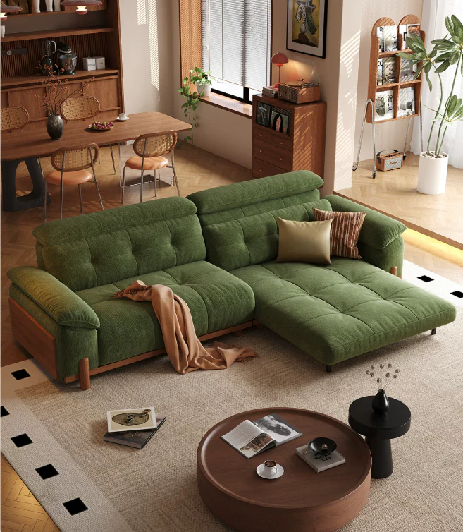 CITRUS 3-In-1 Microfiber Suede Velvet Convertible Sofa Bed - Image 13