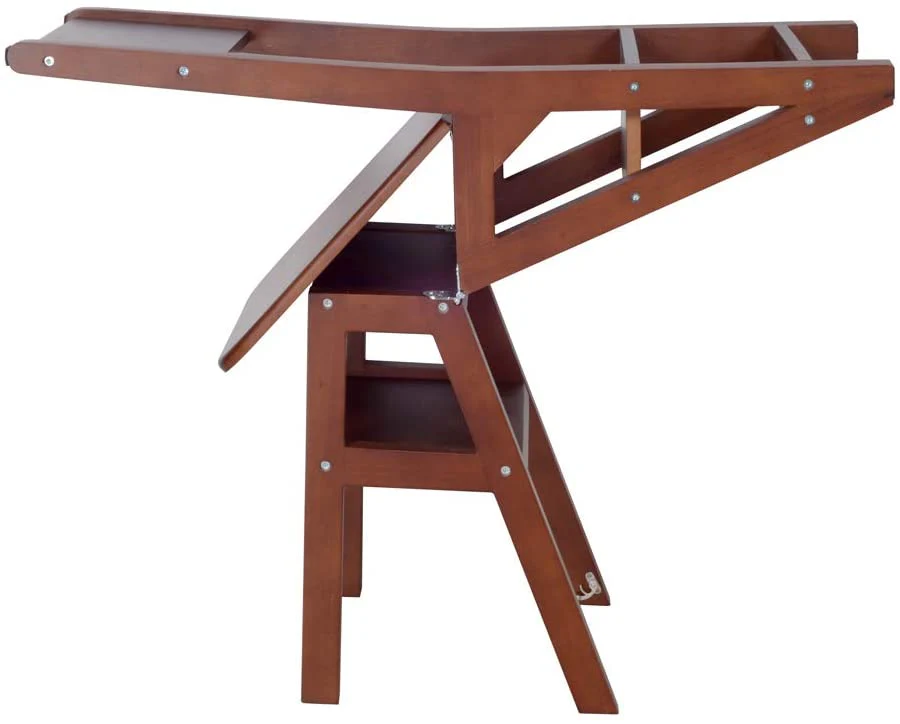 Convertible Ladder Chair Library Kitchen Step Stool - Image 7
