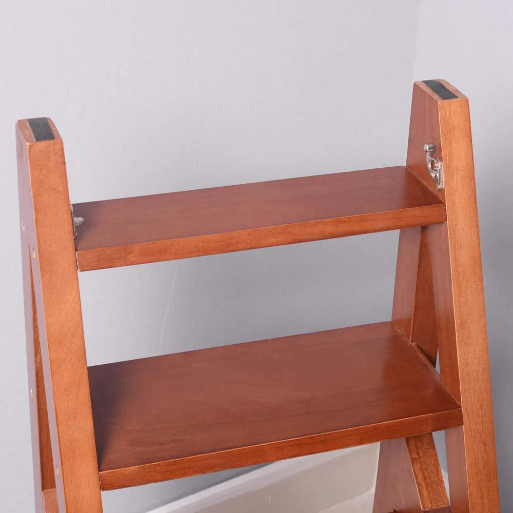 Convertible Ladder Chair Library Kitchen Step Stool - Image 9