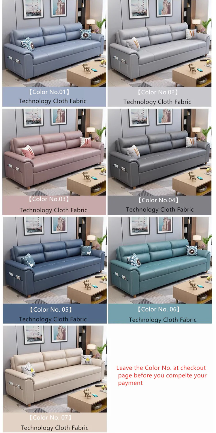 Convertible Sofa Bed with Underneath Storage - Image 12