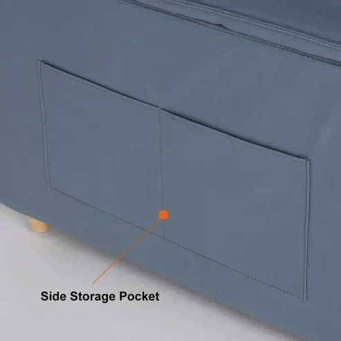 Convertible Sofa Bed with Underneath Storage - Image 8