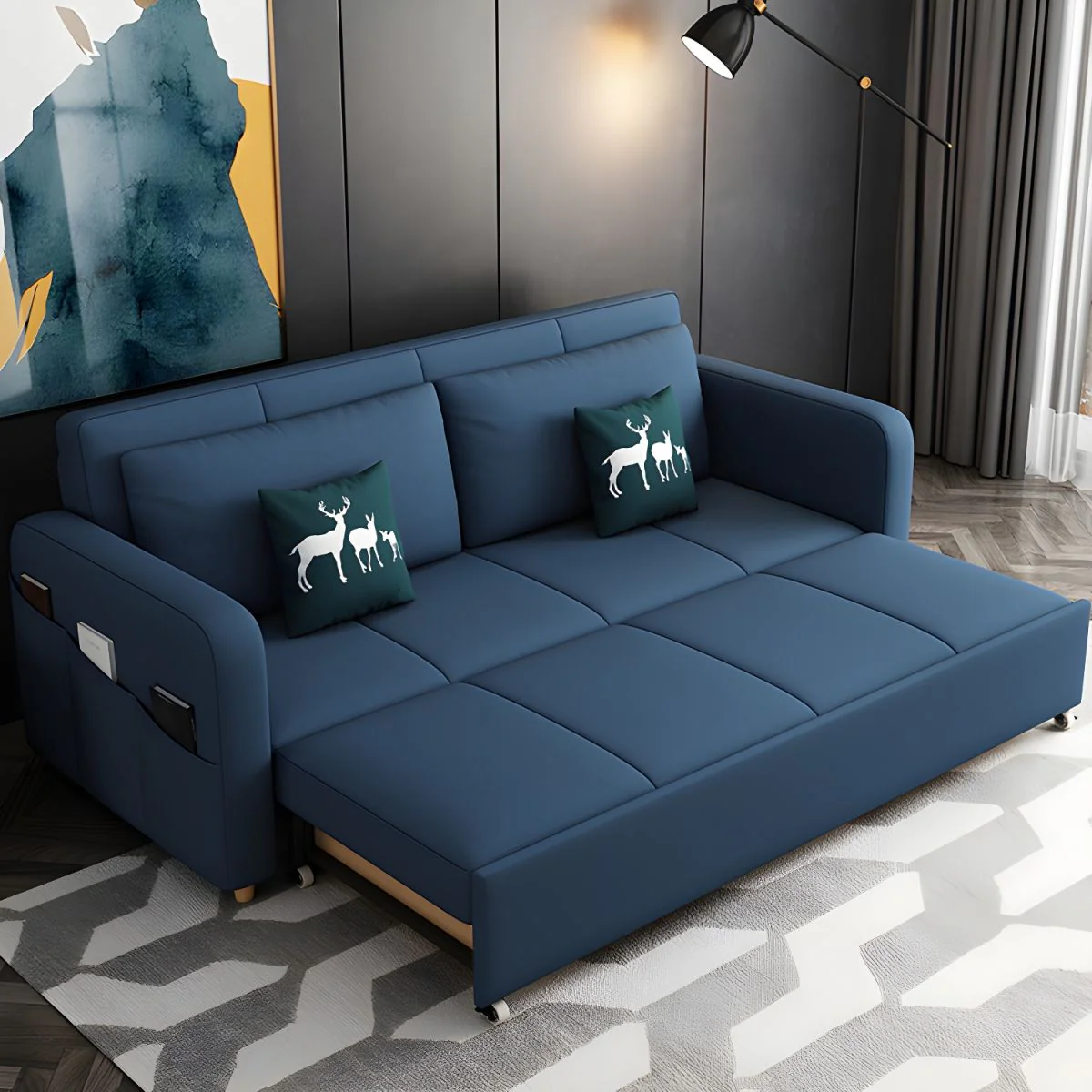 Convertible Sofa Bed with Underneath Storage - Image 3
