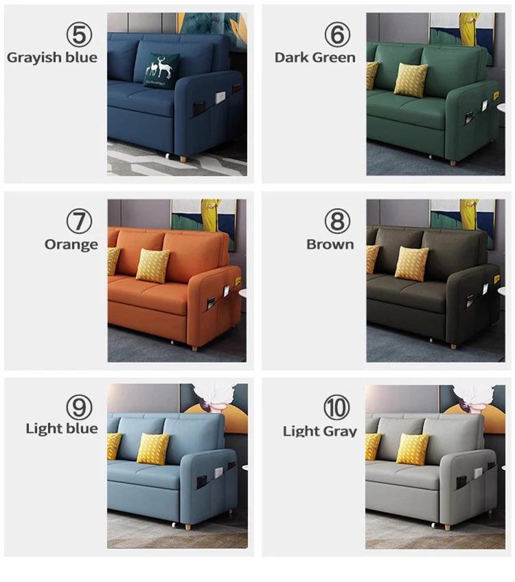 Convertible Sofa Bed with Underneath Storage - Image 7