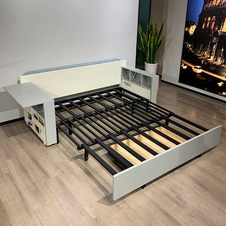 Space Saving Multifunction Sofa Bed With Foldable Work Desk - Image 6