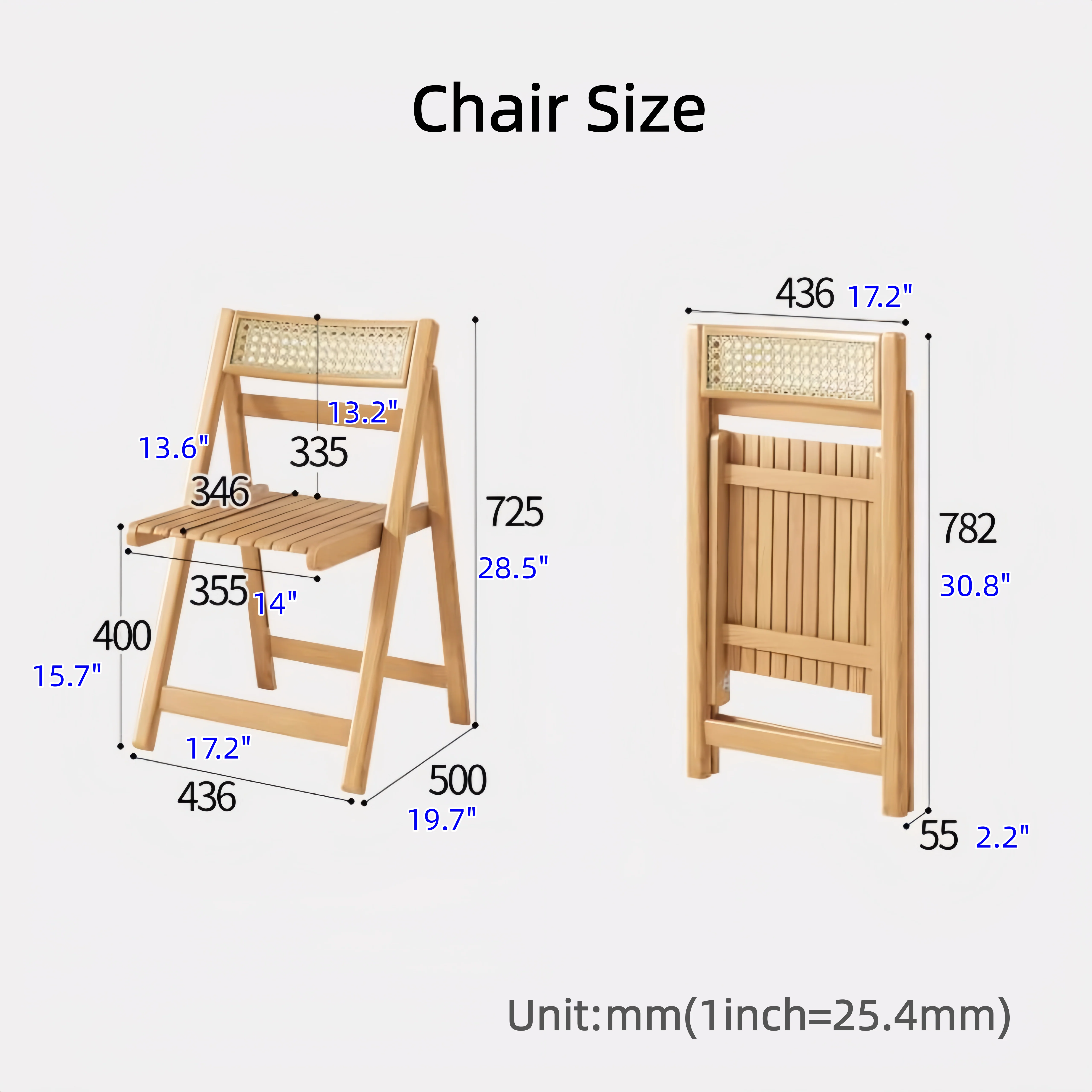 Cute Cat-Shaped Solid Wood Foldable Dining Table Cabinet with Chair Storage - Image 13