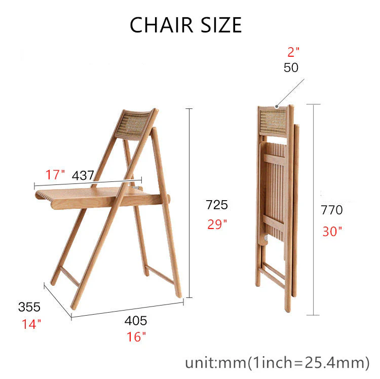 Double Drop Leaf Dining Table With 4 Foldable Chairs - Image 8