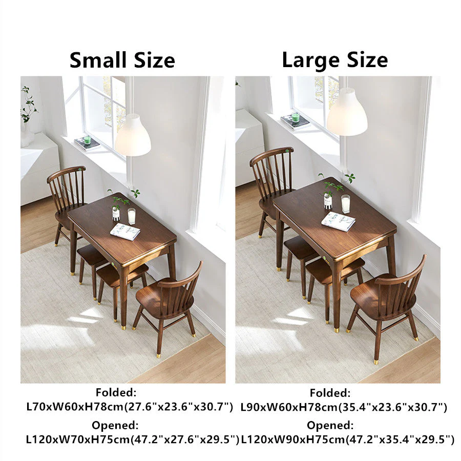 Double Table Top Expandable Dining Table - Image 3