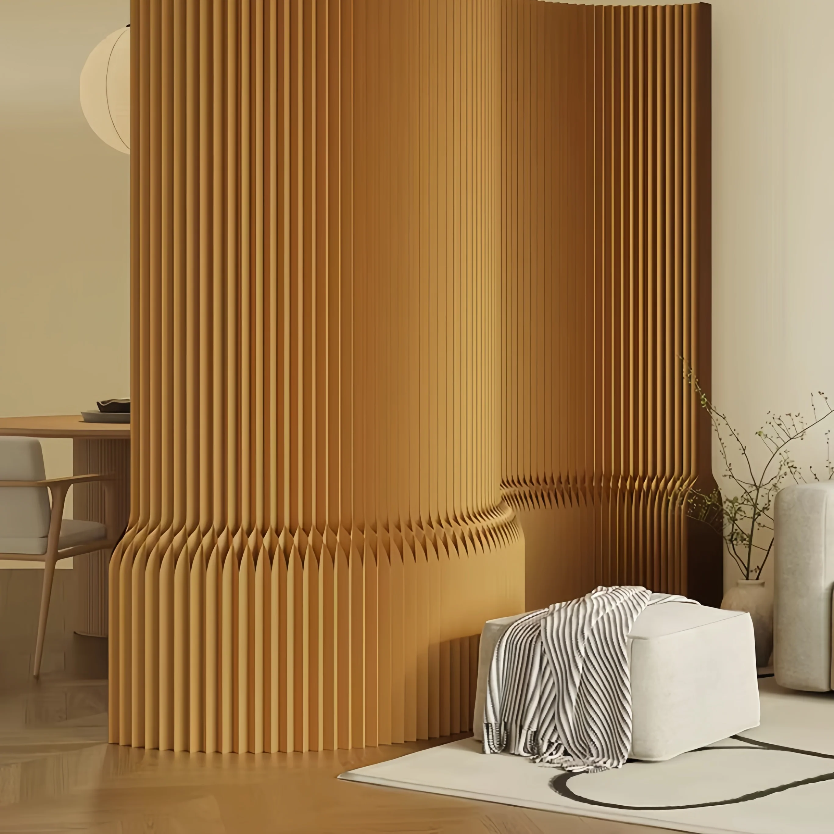 Expandable Honeycomb Paper Room Divider - Image 13