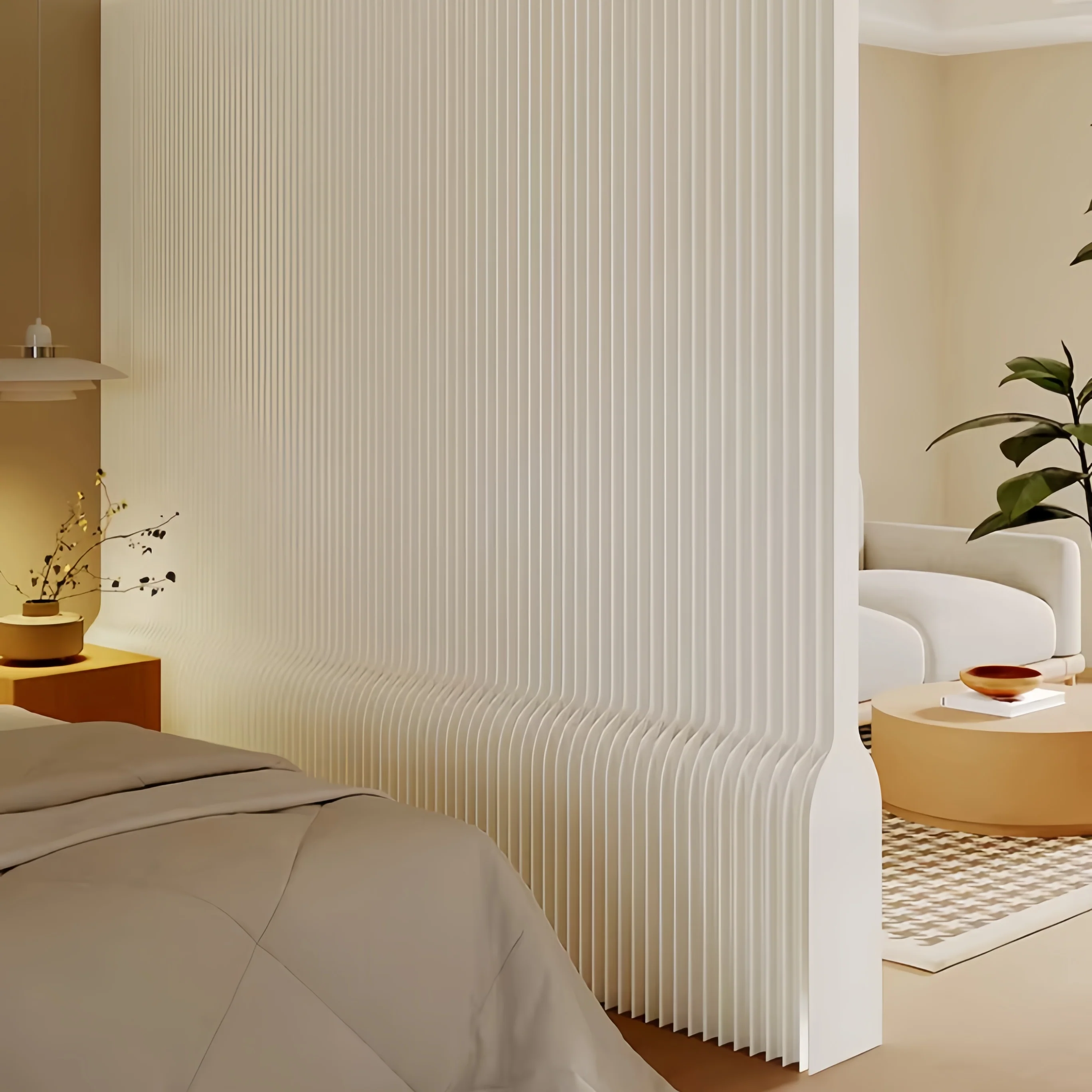 Expandable Honeycomb Paper Room Divider - Image 8