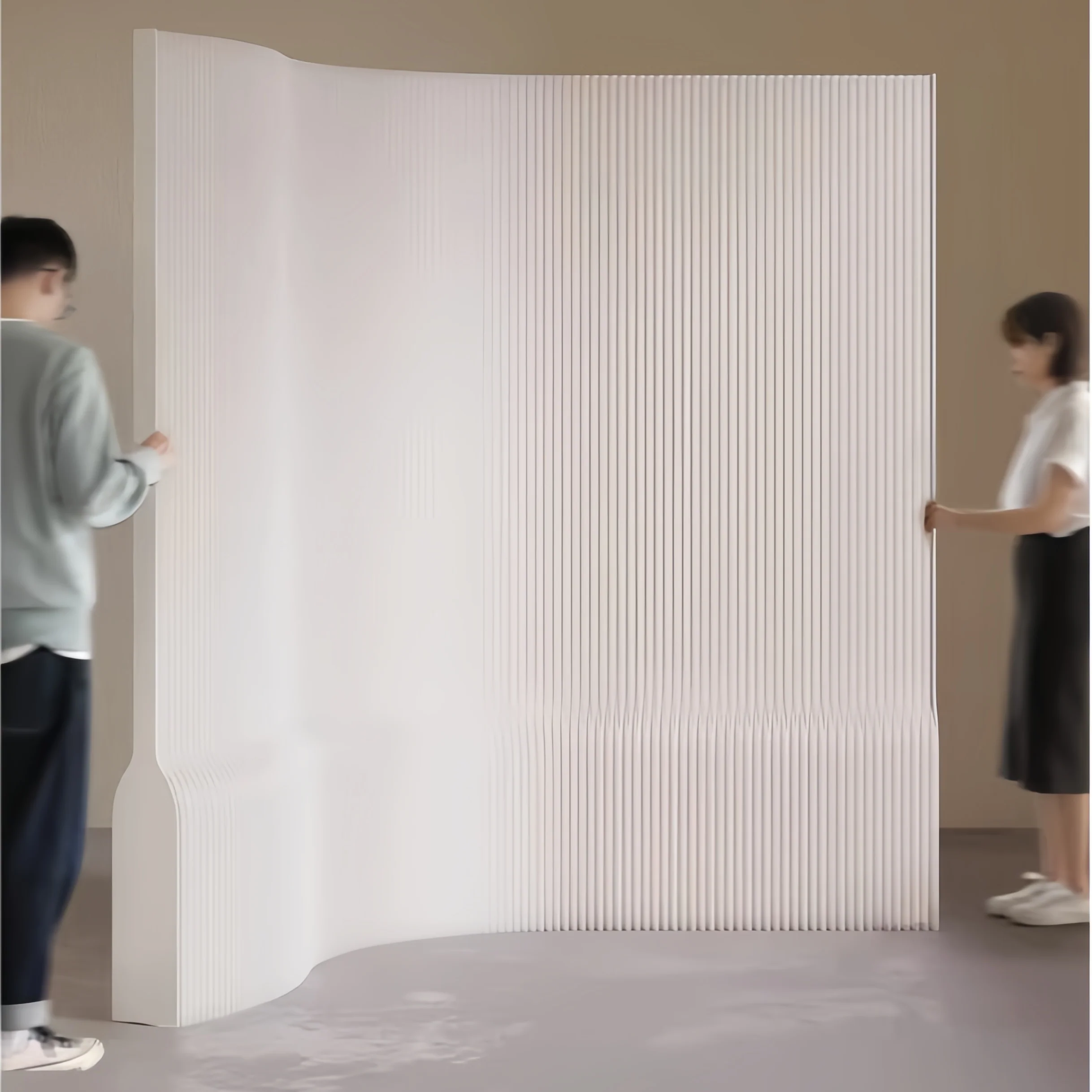 Expandable Honeycomb Paper Room Divider - Image 9
