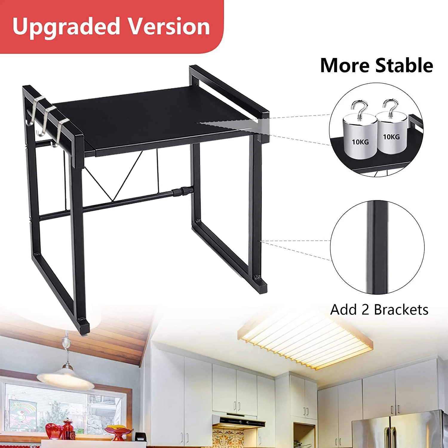 Expandable Microwave Oven Rack - Image 6