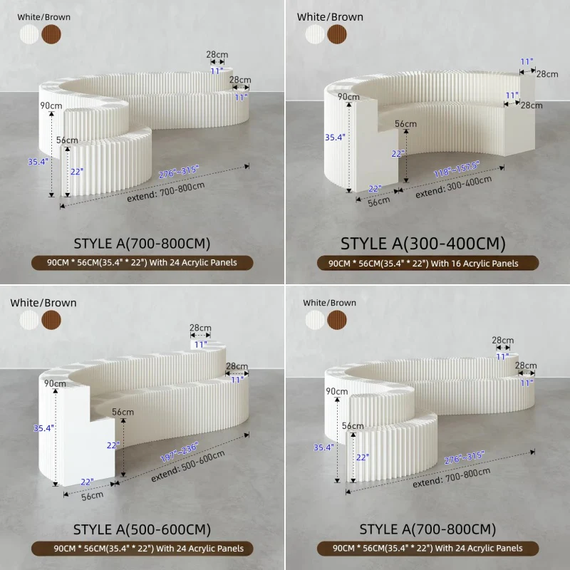 Extendable Craft Paper Honeycomb Structure Display Rack - Image 11