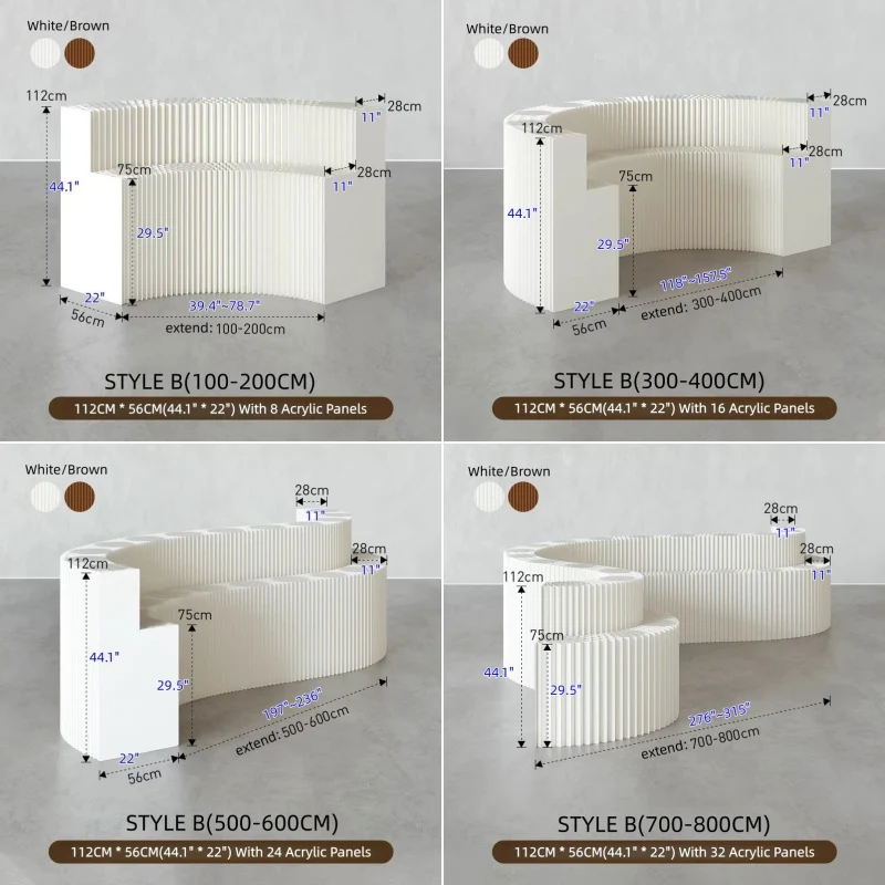 Extendable Craft Paper Honeycomb Structure Display Rack - Image 12