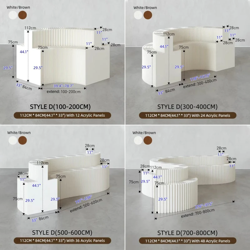 Extendable Craft Paper Honeycomb Structure Display Rack - Image 14