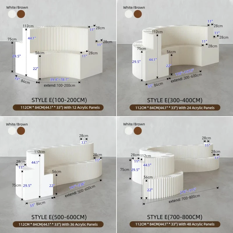 Extendable Craft Paper Honeycomb Structure Display Rack - Image 15