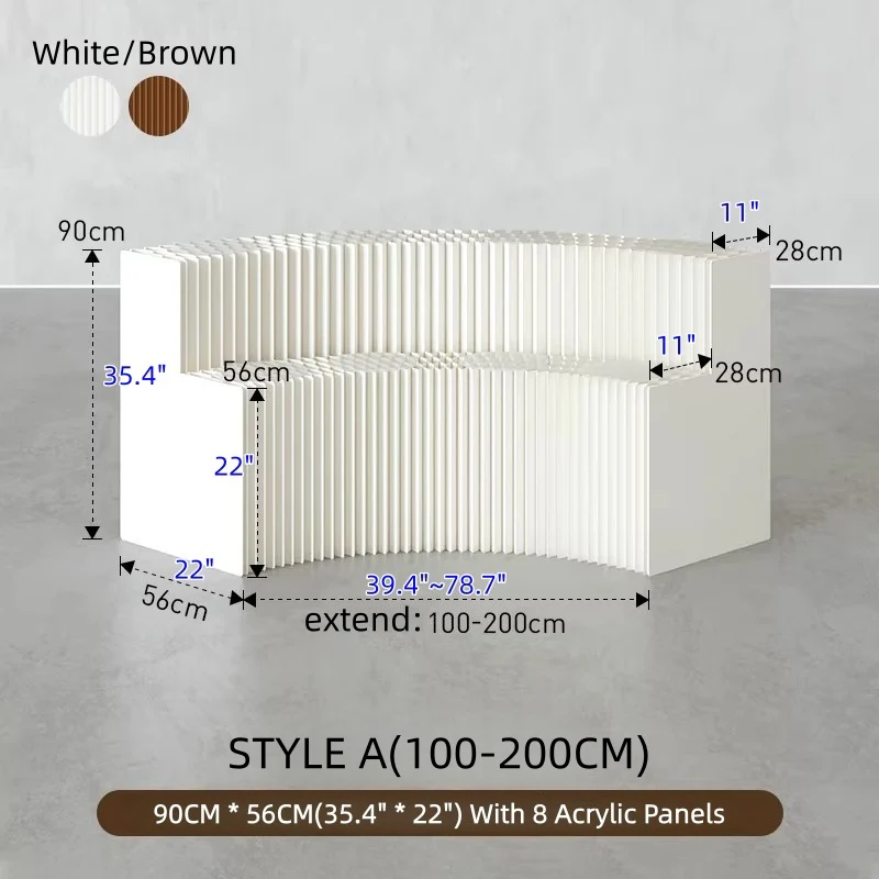 Extendable Craft Paper Honeycomb Structure Display Rack - Image 16