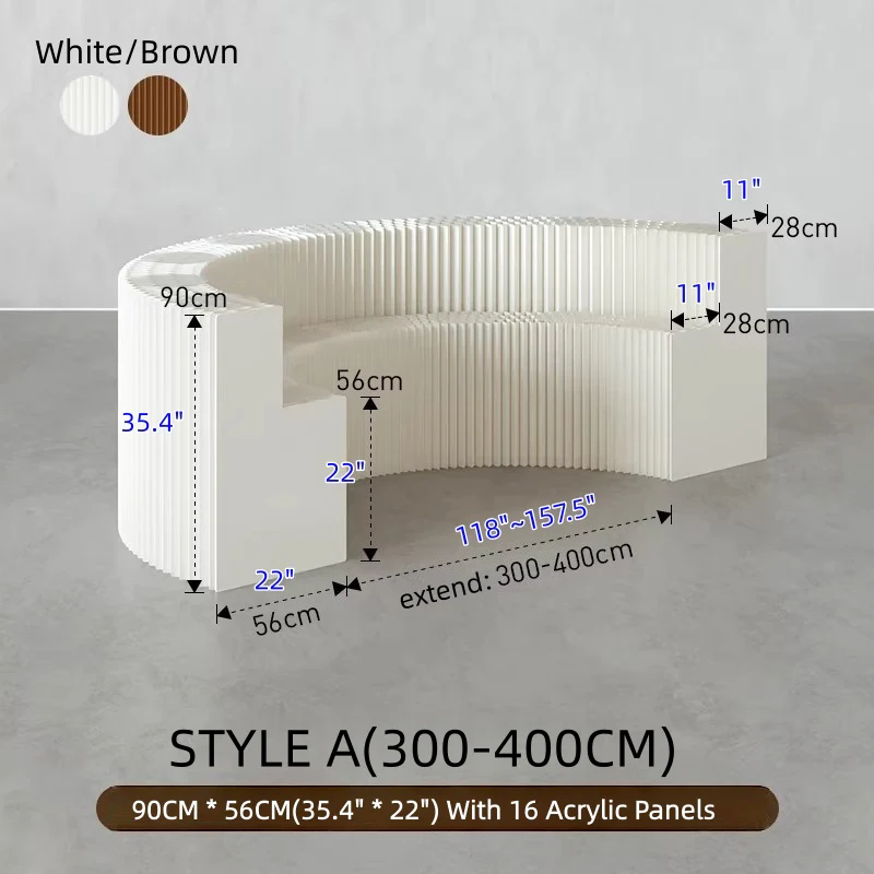 Extendable Craft Paper Honeycomb Structure Display Rack - Image 17