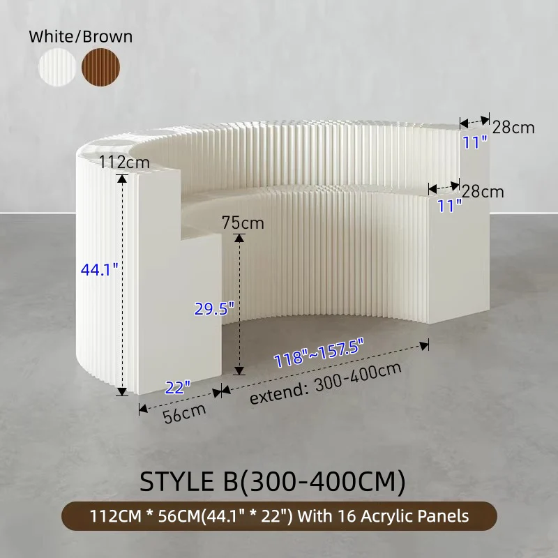 Extendable Craft Paper Honeycomb Structure Display Rack - Image 18