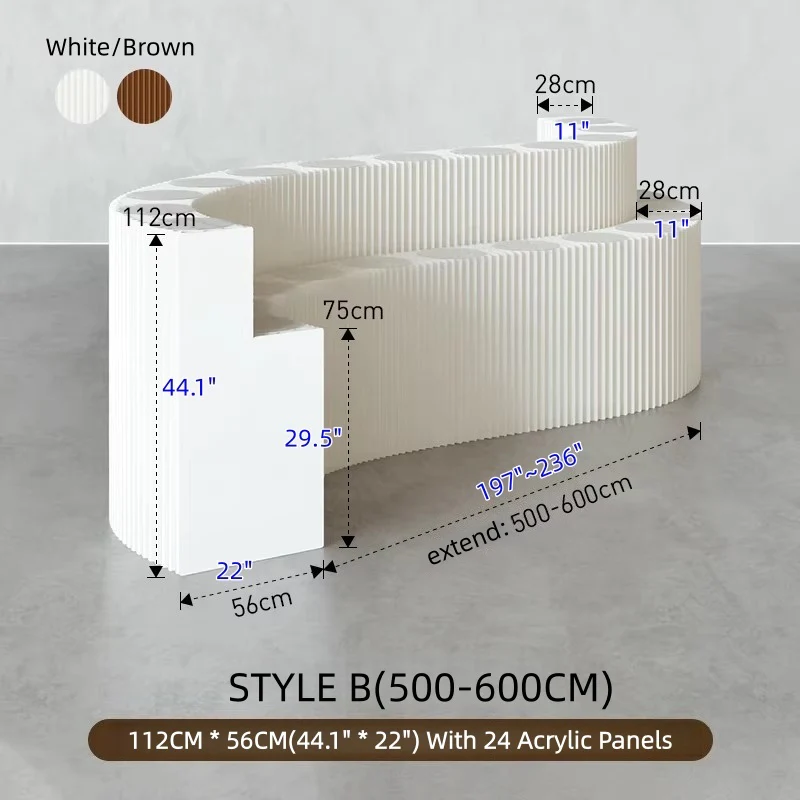 Extendable Craft Paper Honeycomb Structure Display Rack - Image 19