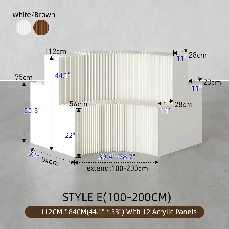 Extendable Craft Paper Honeycomb Structure Display Rack - Image 23