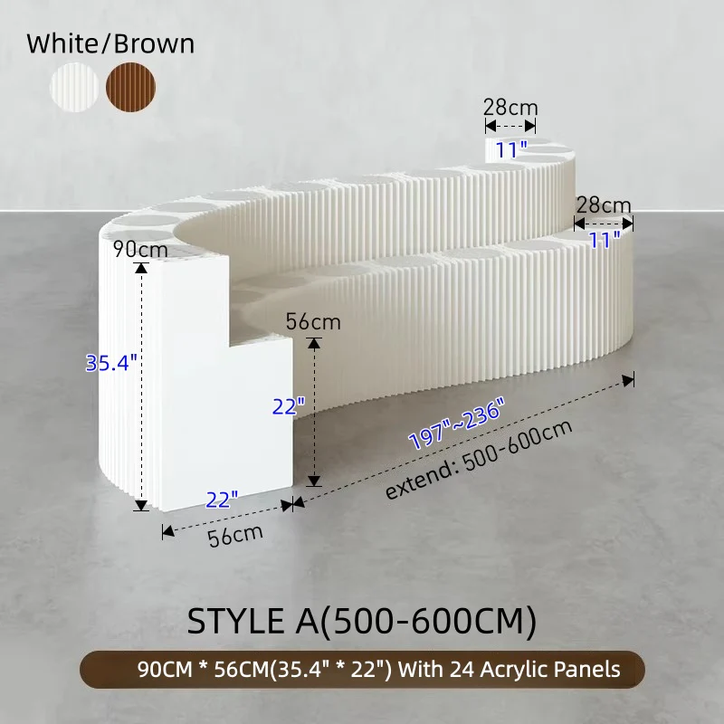 Extendable Craft Paper Honeycomb Structure Display Rack - Image 24