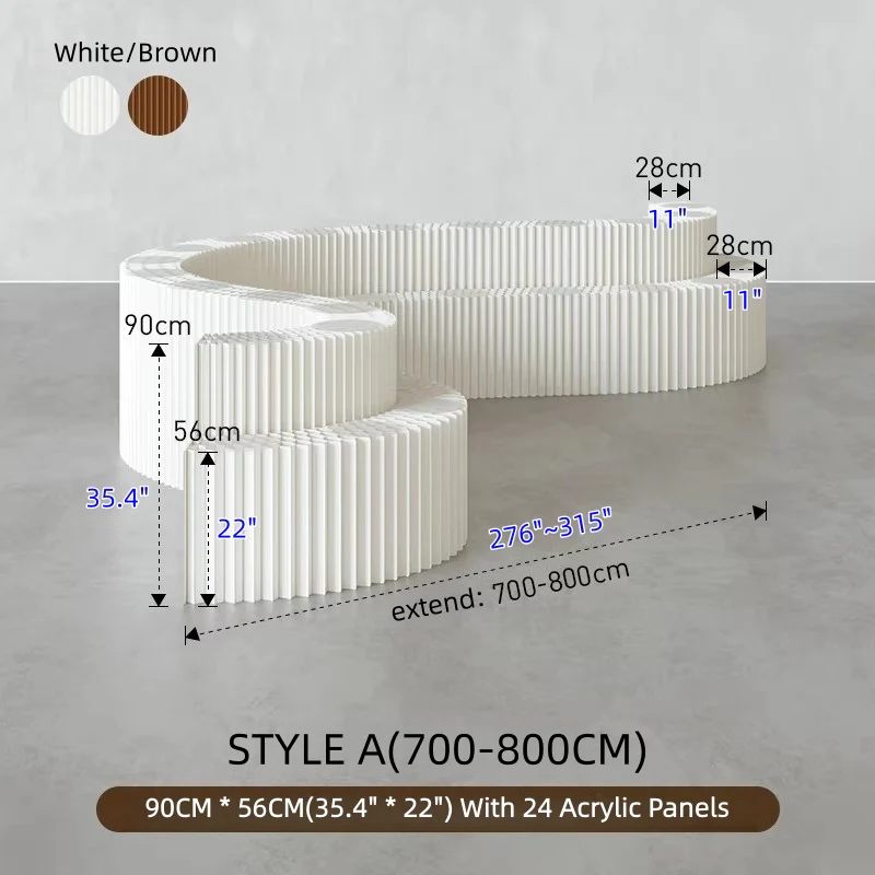 Extendable Craft Paper Honeycomb Structure Display Rack - Image 25