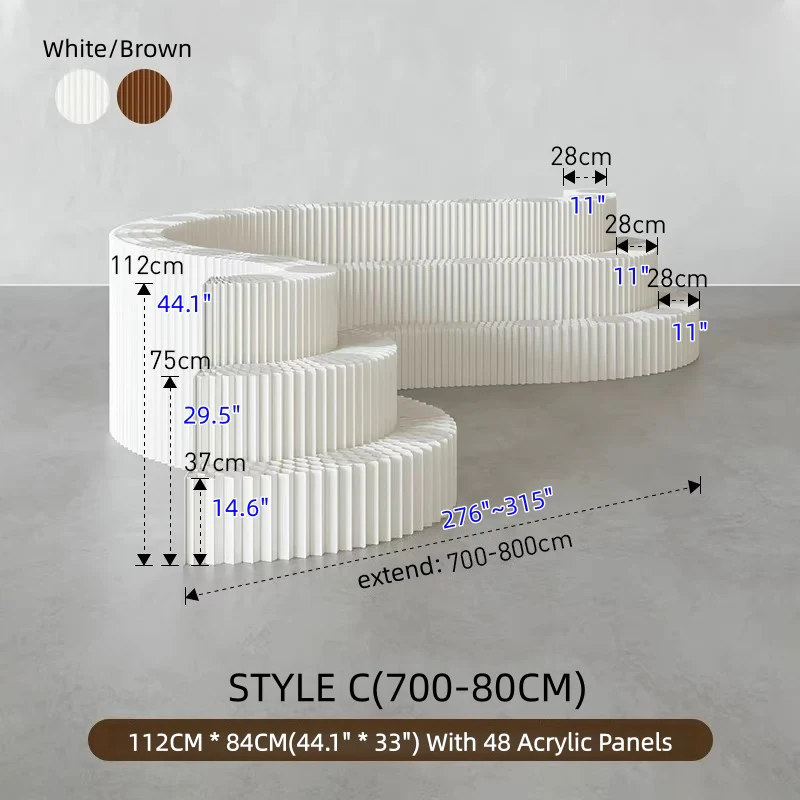 Extendable Craft Paper Honeycomb Structure Display Rack - Image 28