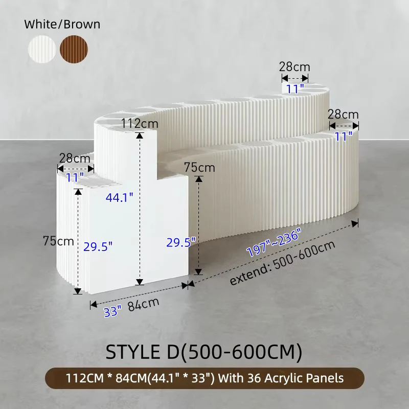 Extendable Craft Paper Honeycomb Structure Display Rack - Image 31