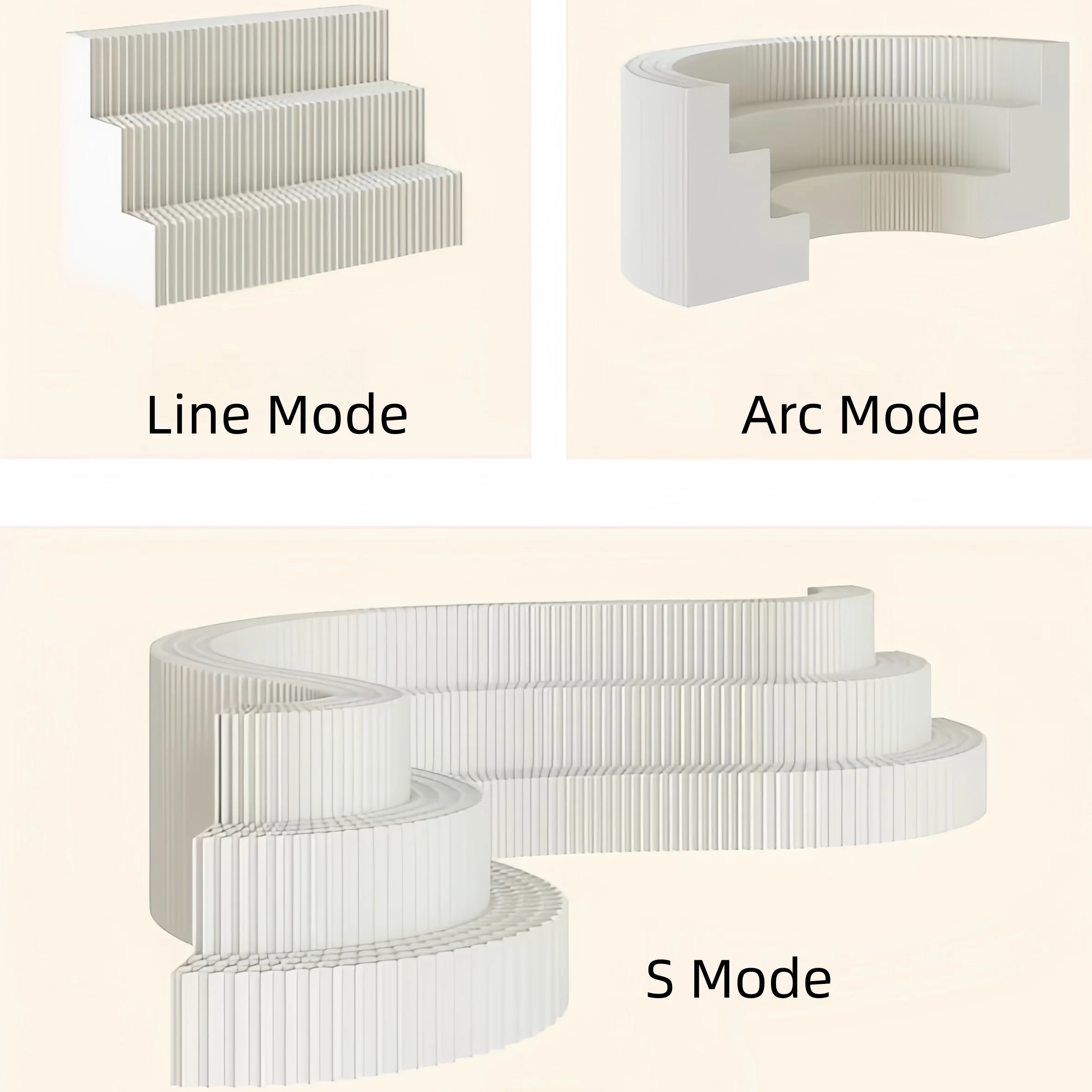 Extendable Craft Paper Honeycomb Structure Display Rack - Image 6
