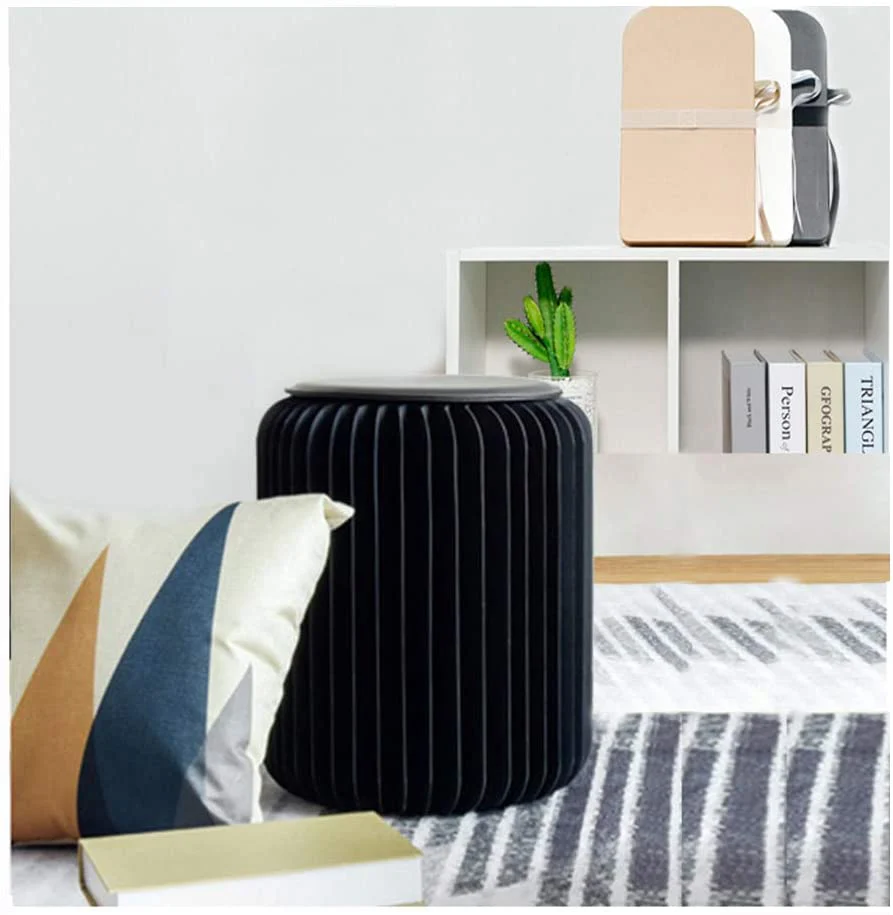 Foldable Portable Honeycomb Structure Kraft Paper Stool - Image 9